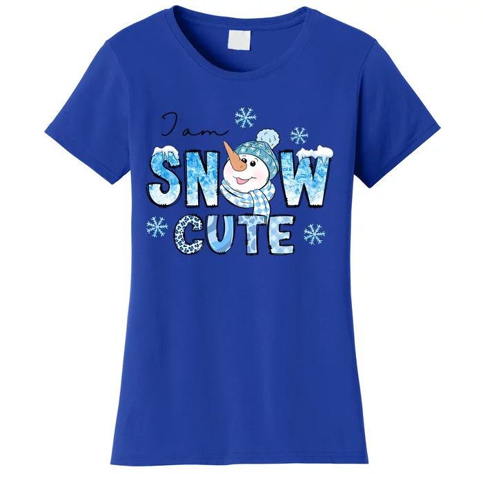 I Am Snow Cute Snow Funny Gift Women's T-Shirt