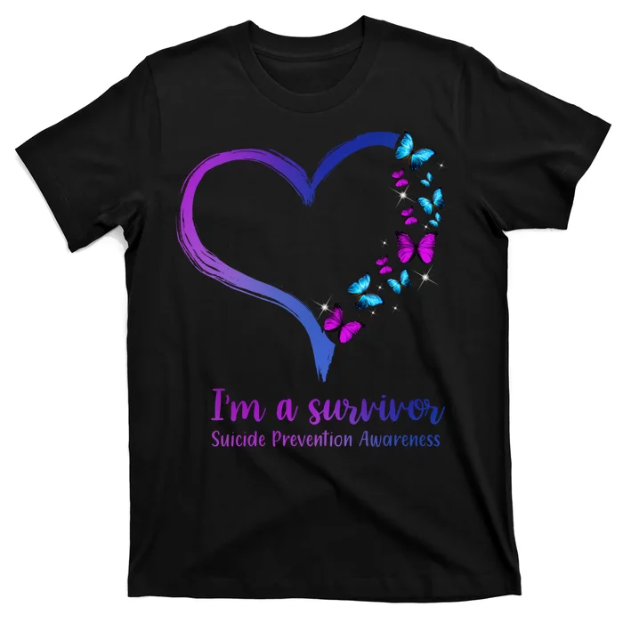 I'm A Survivor Suicide Prevention Awareness T-Shirt