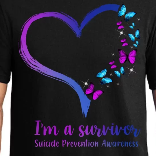 I'm A Survivor Suicide Prevention Awareness Pajama Set