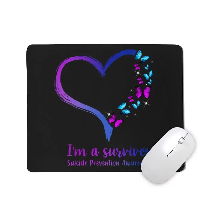 I'm A Survivor Suicide Prevention Awareness Mousepad