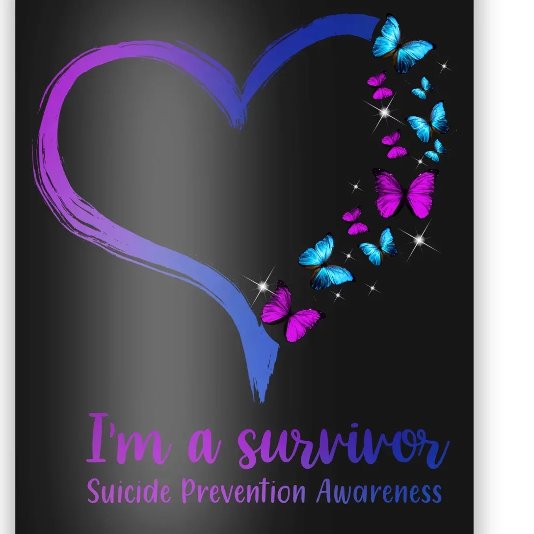 I'm A Survivor Suicide Prevention Awareness Poster