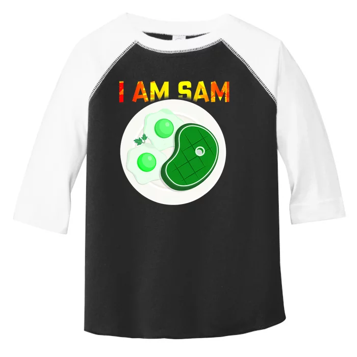 I Am Sam Clothes For Fried Green Ham And Eggs Days Toddler Fine Jersey T-Shirt