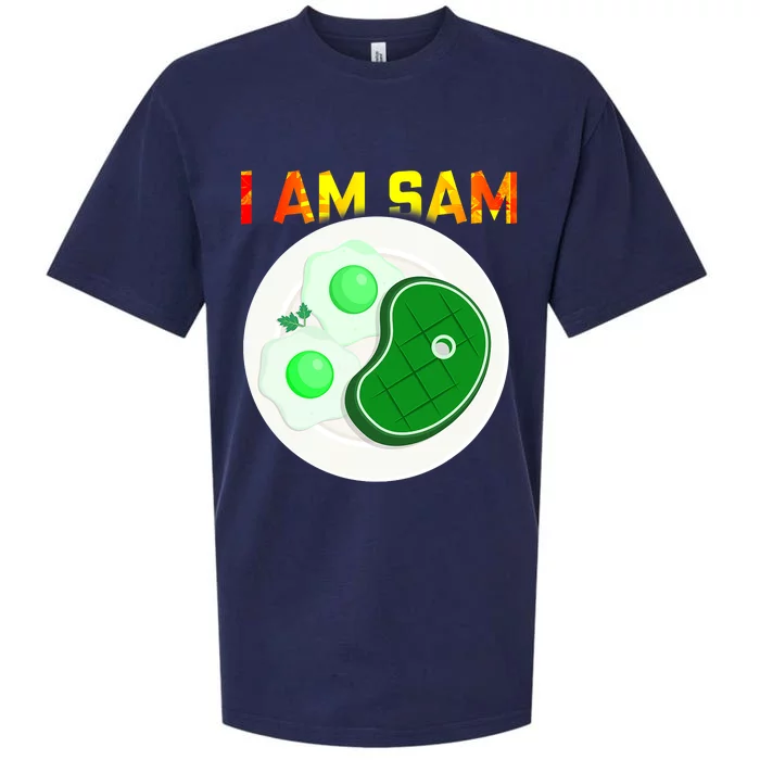 I Am Sam Clothes For Fried Green Ham And Eggs Days Sueded Cloud Jersey T-Shirt