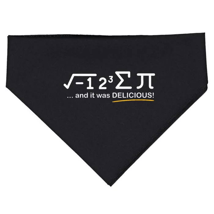 I Ate Some Pi Funny Pi Day & Math Lover Gift USA-Made Doggie Bandana