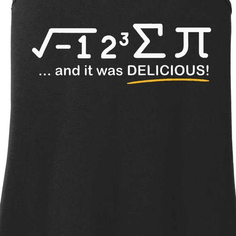 I Ate Some Pi Funny Pi Day & Math Lover Gift Ladies Essential Tank