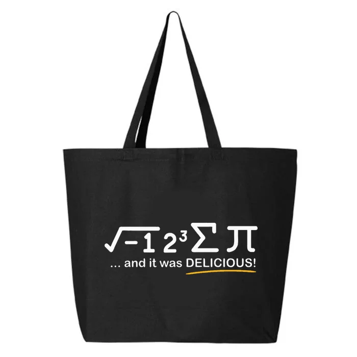 I Ate Some Pi Funny Pi Day & Math Lover Gift 25L Jumbo Tote