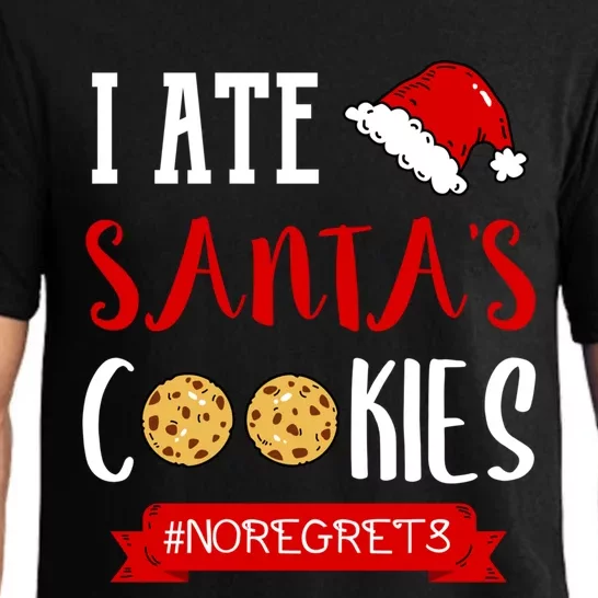 I Ate Santa's Cookies Funny Christmas Outfits Cute Gift Pajama Set