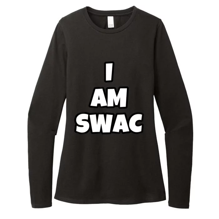 I Am SWAC HBCU Apparel Womens CVC Long Sleeve Shirt