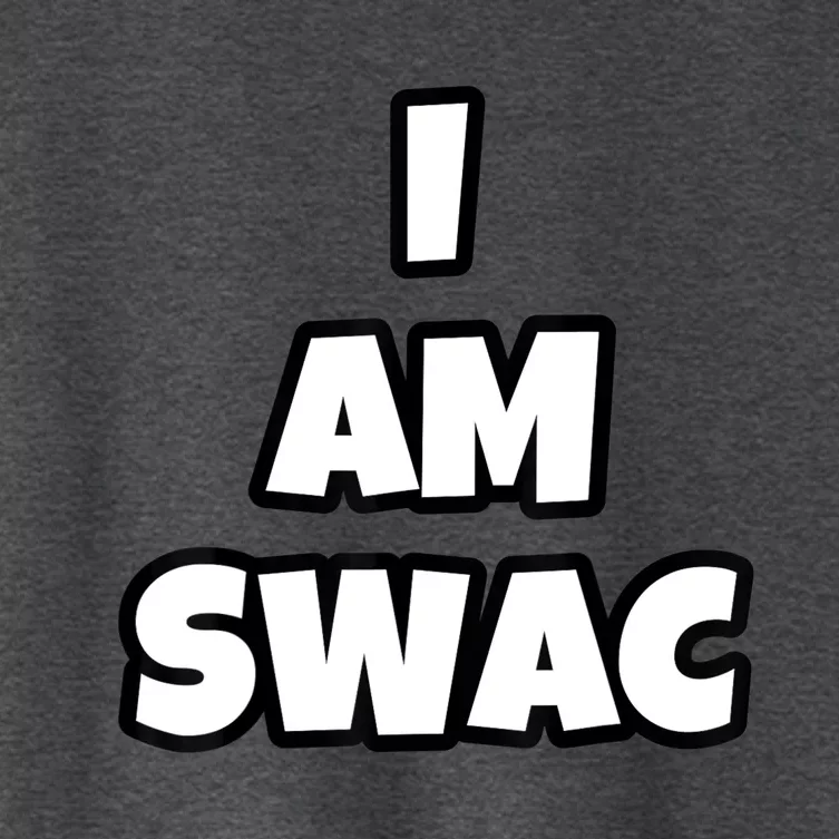 I Am SWAC HBCU Apparel Women's Crop Top Tee