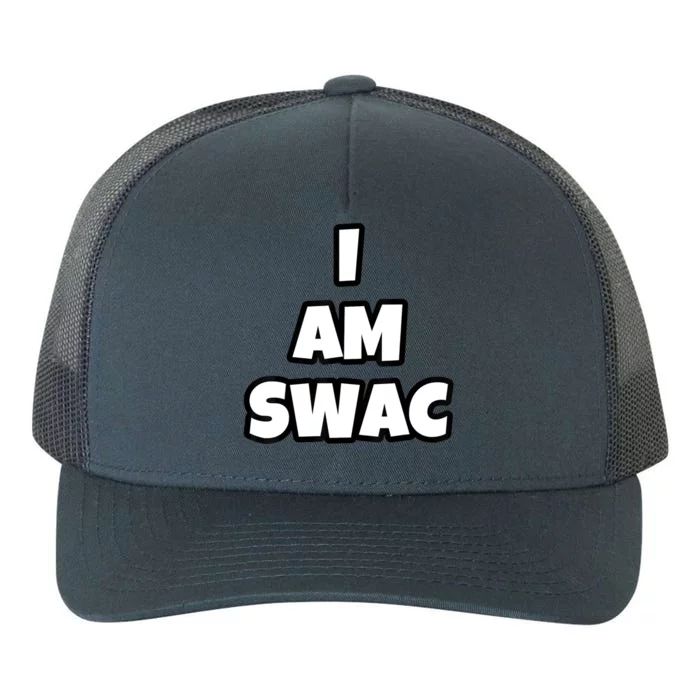 I Am SWAC HBCU Apparel Yupoong Adult 5-Panel Trucker Hat