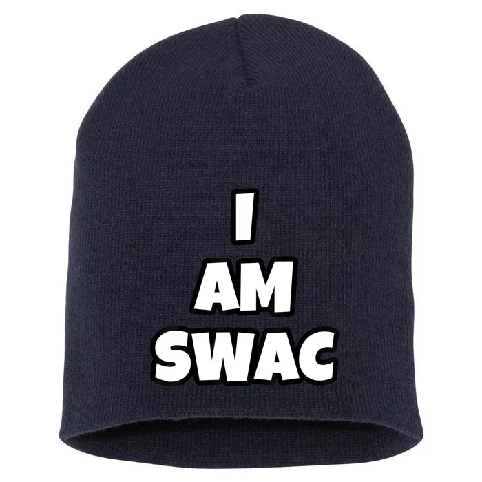 I Am SWAC HBCU Apparel Short Acrylic Beanie