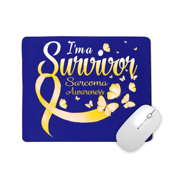 I'm A Survivor Sarcoma Awareness Butterfly Cute Gift Mousepad