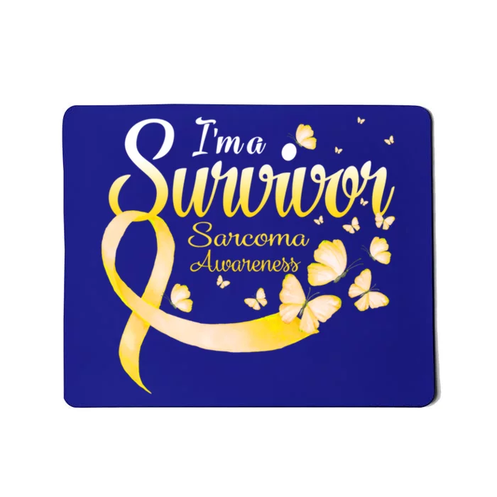 I'm A Survivor Sarcoma Awareness Butterfly Cute Gift Mousepad