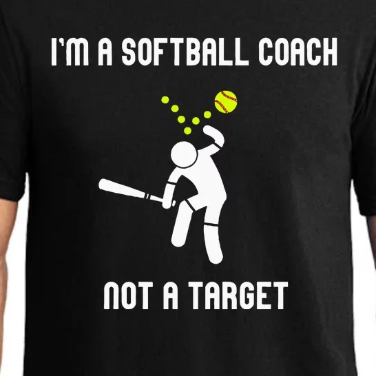 IM A Softball Coach Not A Target Pajama Set