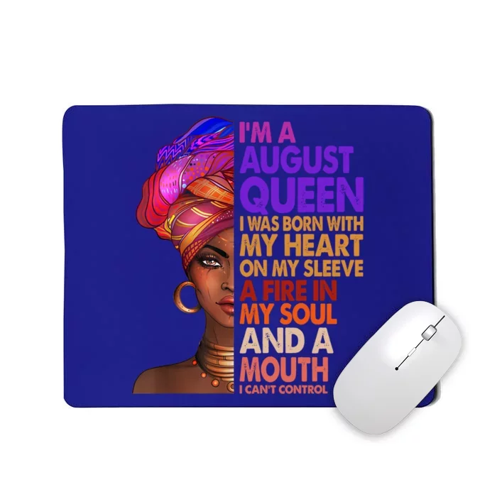 Im A September Black Virgo Libra Queen Birthday Funny Gift Mousepad