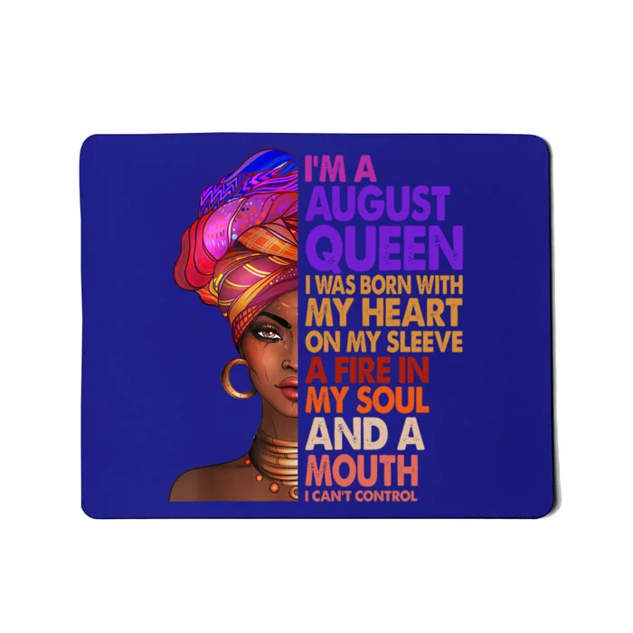 Im A September Black Virgo Libra Queen Birthday Funny Gift Mousepad