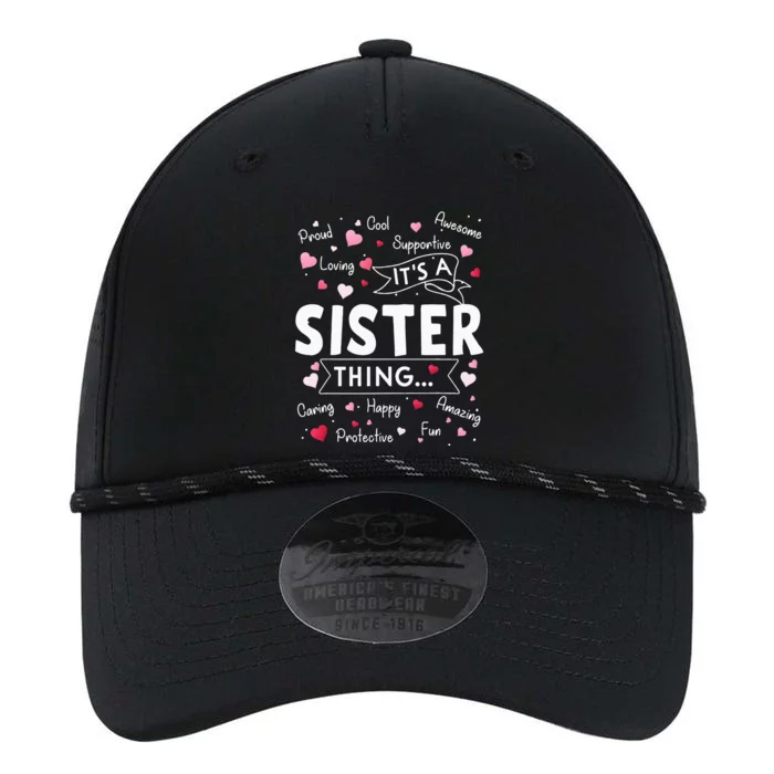 Its A Sister Thing Funny Sayings Cute Sister Mothers Day Performance The Dyno Cap