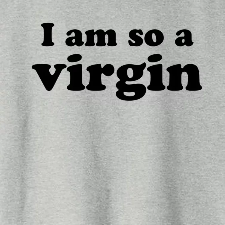 I Am So A Virgin Gift Women's Crop Top Tee