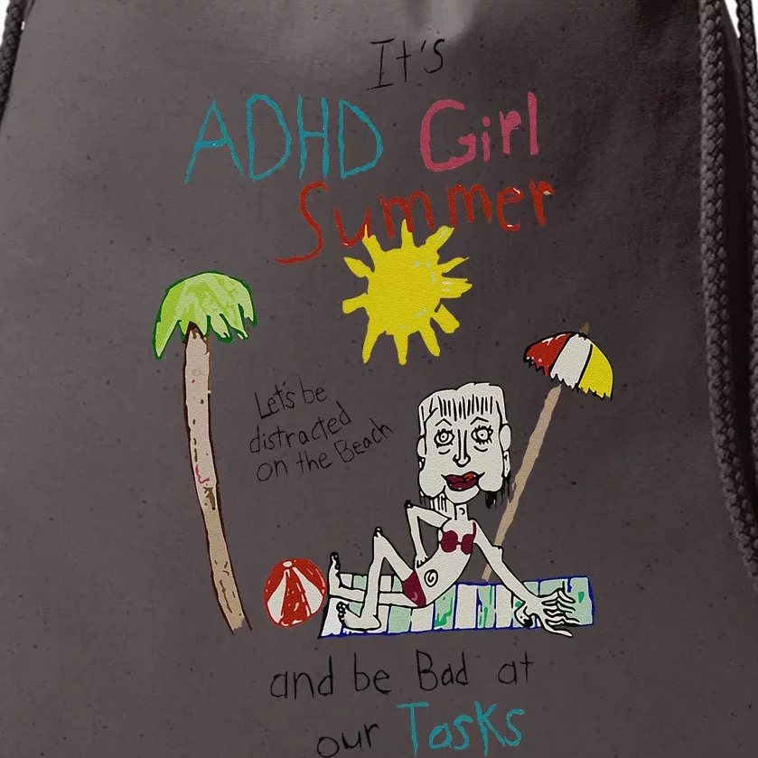 ItS Adhd Summer Drawstring Bag