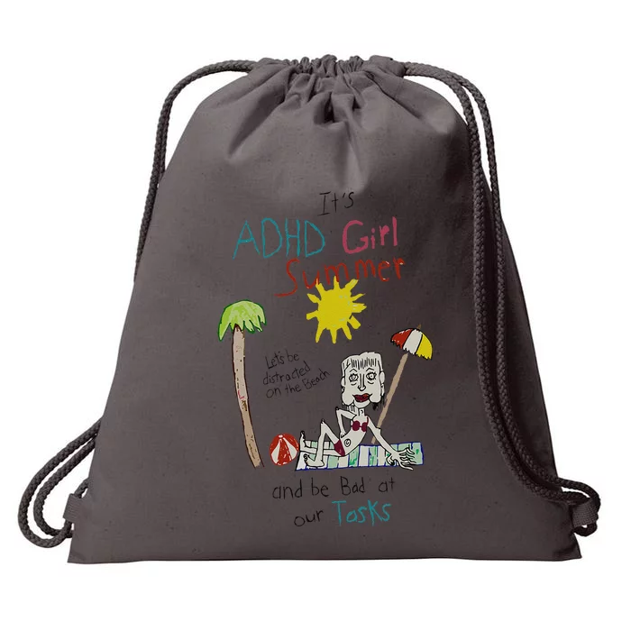 ItS Adhd Summer Drawstring Bag