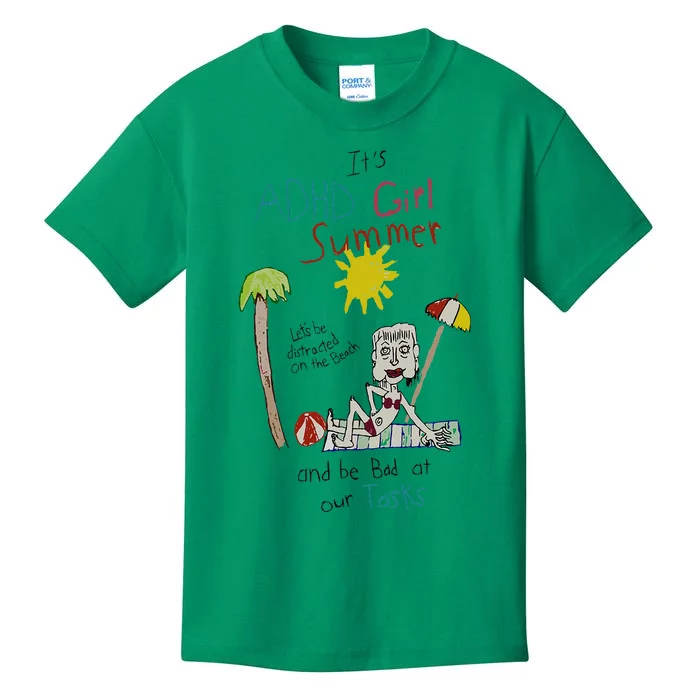 ItS Adhd Summer Kids T-Shirt