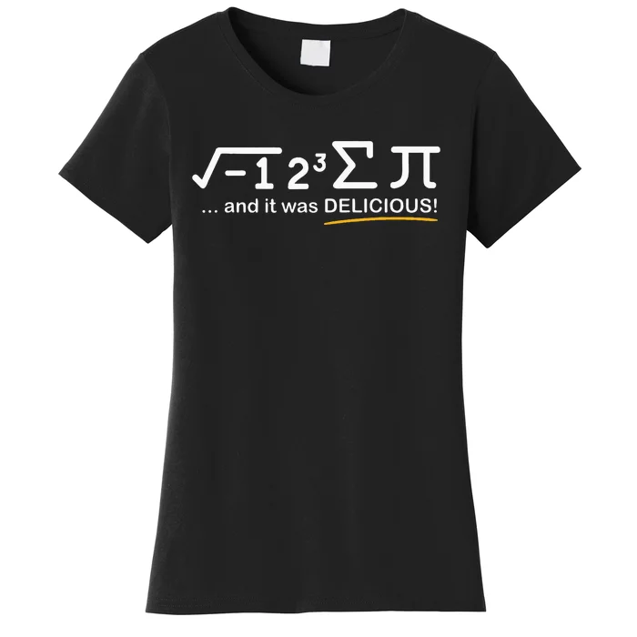 I ate some Pi  Funny Pi Day & Math Lover Gift Women's T-Shirt