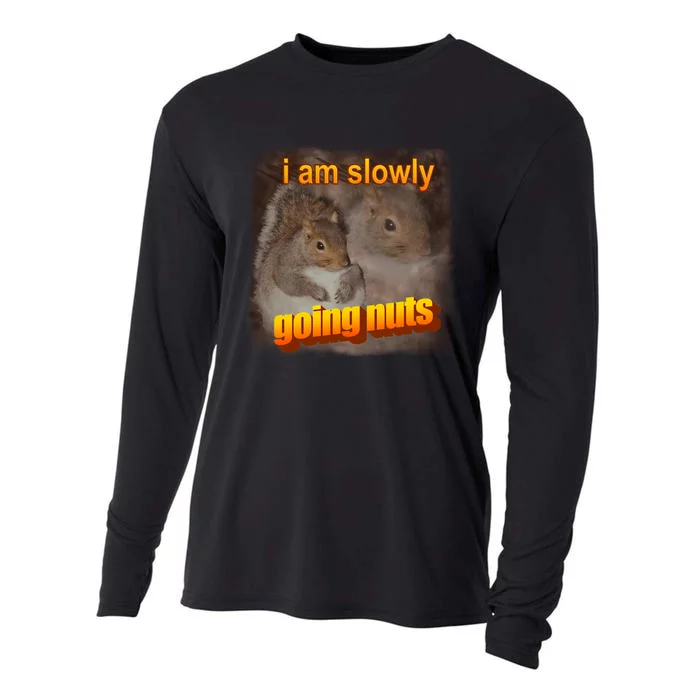 I Am Slowly Going Nuts Squirrel Cooling Performance Long Sleeve Crew