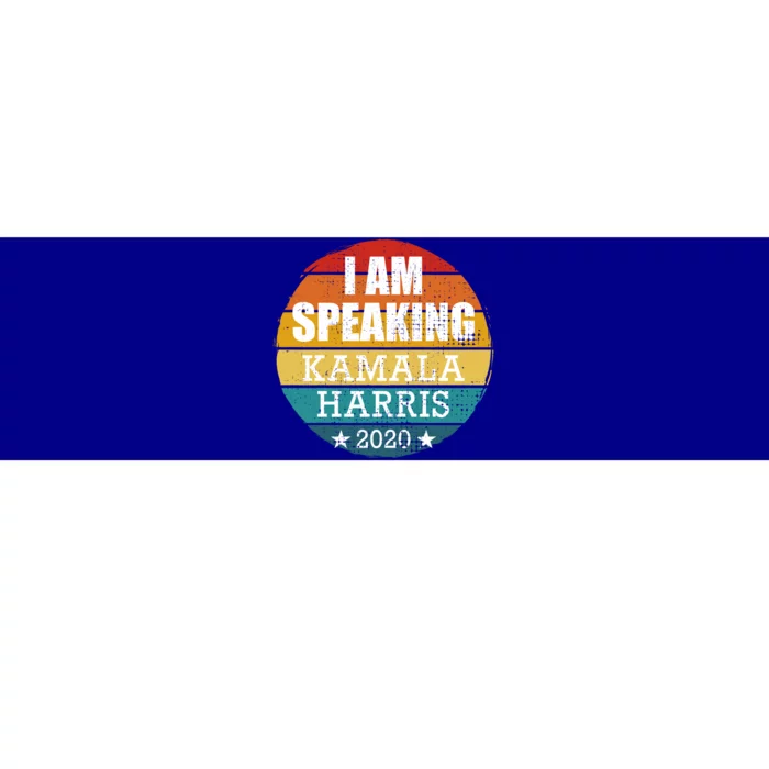 I Am Speaking Kamala Harris 2020 Vice President Debate Gift Bumper Sticker