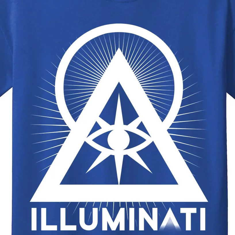 Illuminati All Seeing Eye Meaningful Gift Kids T-Shirt