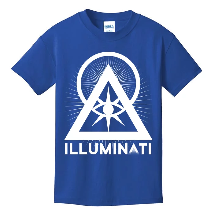 Illuminati All Seeing Eye Meaningful Gift Kids T-Shirt