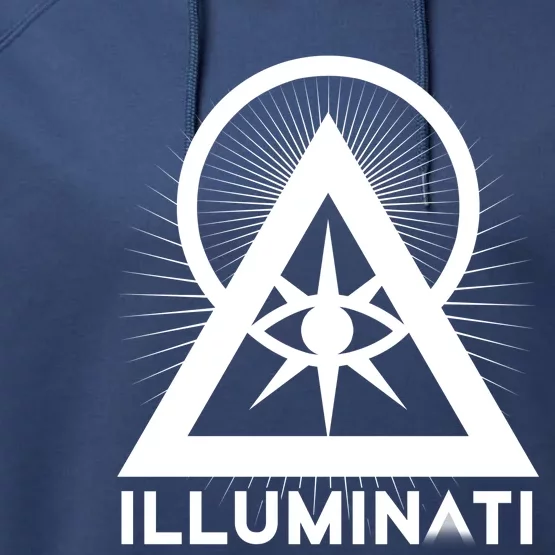 Illuminati All Seeing Eye Meaningful Gift Performance Fleece Hoodie