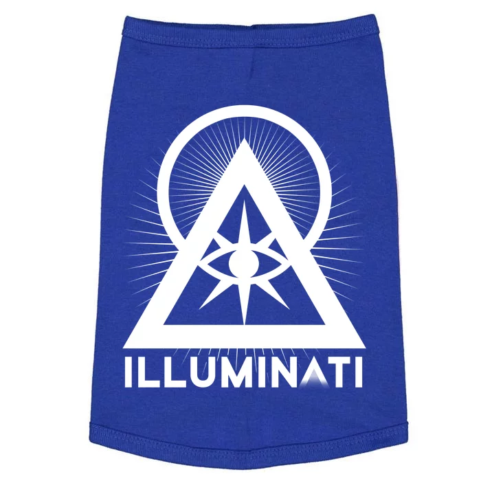 Illuminati All Seeing Eye Gift Doggie Tank