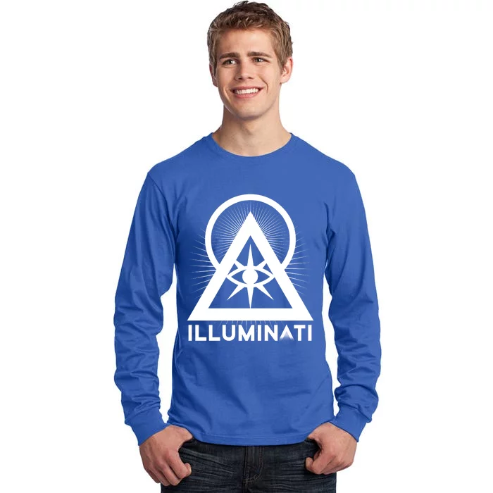 Illuminati All Seeing Eye Gift Tall Long Sleeve T-Shirt