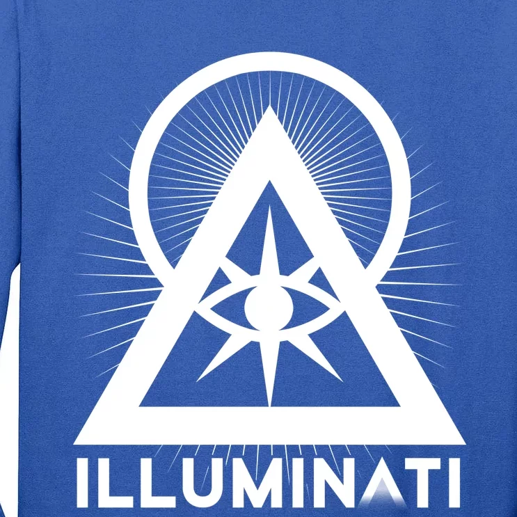 Illuminati All Seeing Eye Gift Tall Long Sleeve T-Shirt