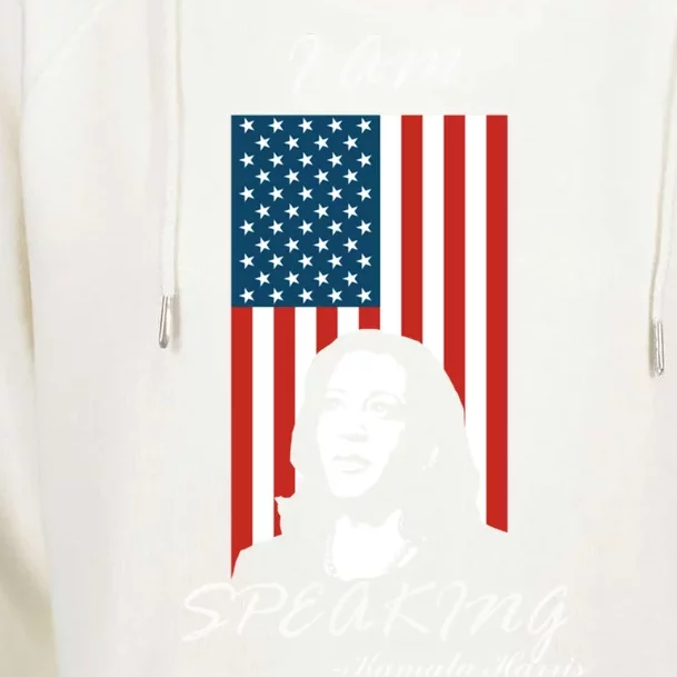 I Am Speaking Harris Pence Vp Debate 2020 Quote Gift Womens Funnel Neck Pullover Hood