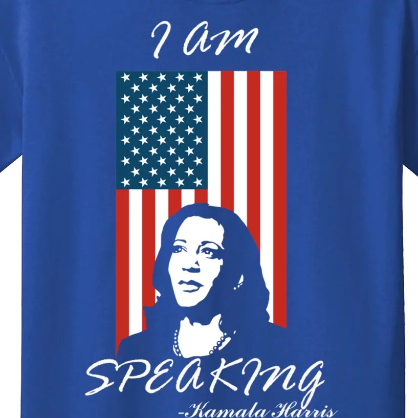 I Am Speaking Harris Pence Vp Debate 2020 Quote Gift Kids T-Shirt