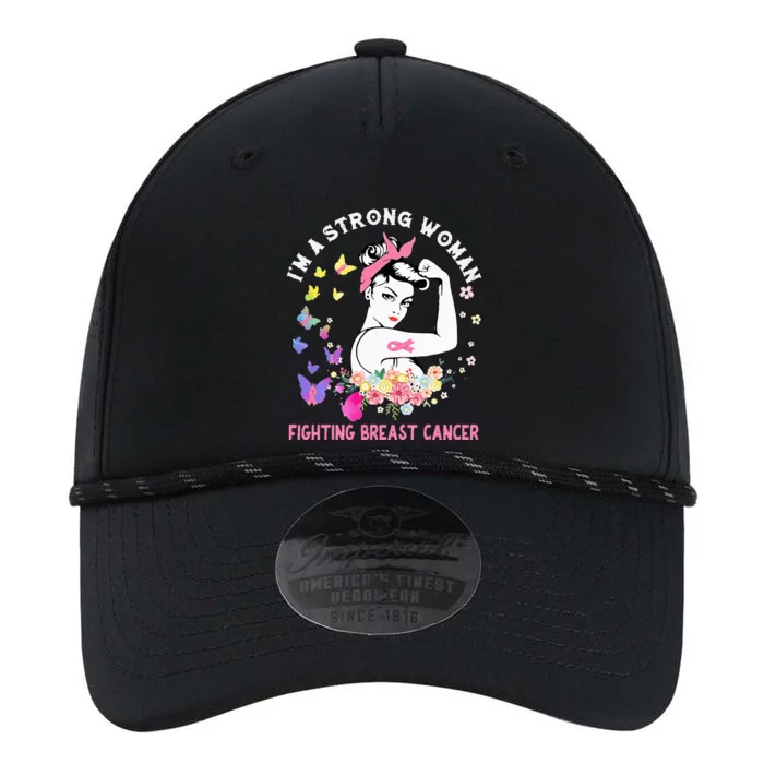 IM A Strong Woman Fighting Breast Cancer Performance The Dyno Cap