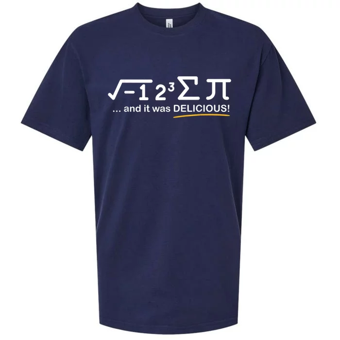 I Ate Some Pi Funny Pi Day & Math Lover Gift Sueded Cloud Jersey T-Shirt