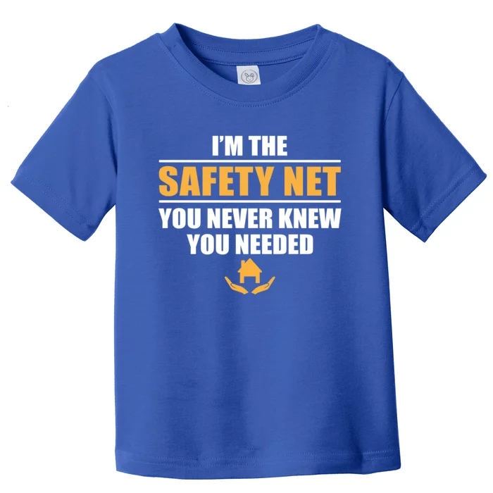 Insurance Agent Safety Net Funny Life Insurance Cool Gift Toddler T-Shirt