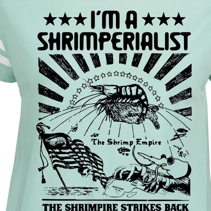 I’M A Shrimperialist The Shrimpire Strikes Back Enza Ladies Jersey Football T-Shirt