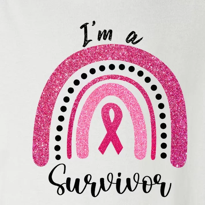 Im a Survivor Breast Cancer Survivor Gifts Toddler Long Sleeve Shirt