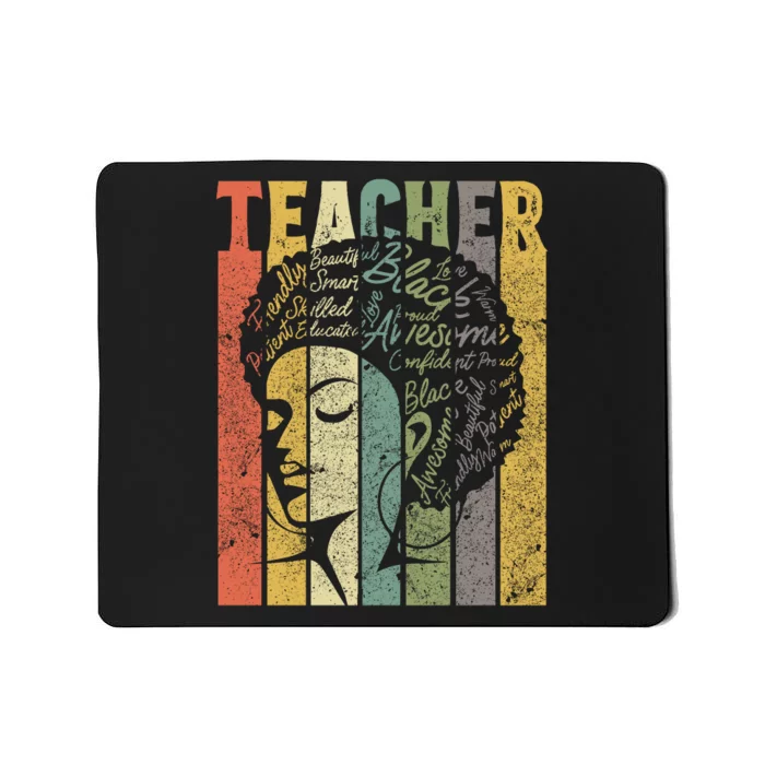 I Am Storm Melanin African Black History Month Mousepad