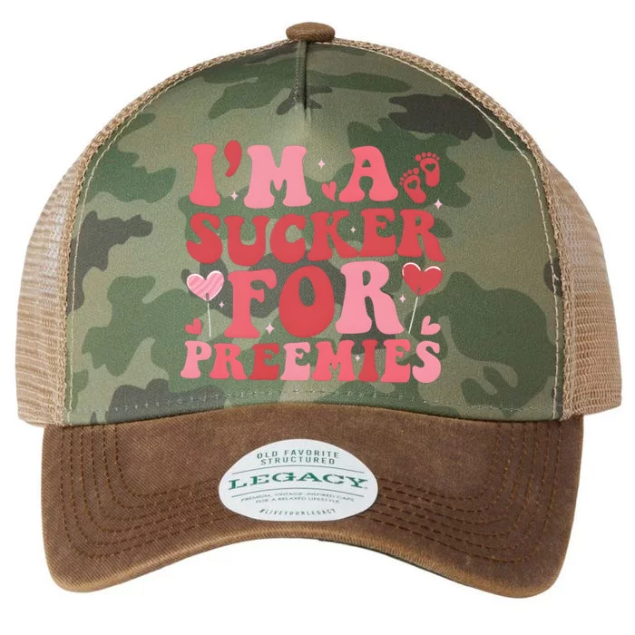 IM A Sucker For Freemies Neonatal Icu Nurse Legacy Tie Dye Trucker Hat