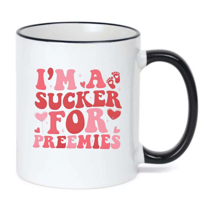 IM A Sucker For Freemies Neonatal Icu Nurse Black Color Changing Mug