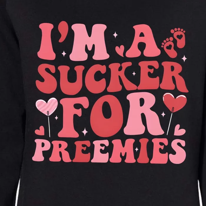 IM A Sucker For Freemies Neonatal Icu Nurse Womens California Wash Sweatshirt