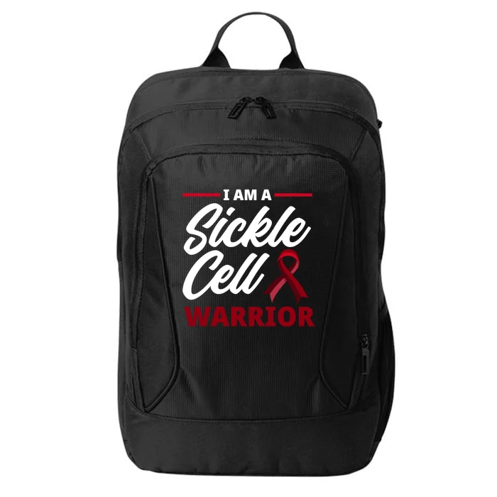 I'm A Sickle Cell Warrior Sickle Cell Anemia Awareness Gift City Backpack