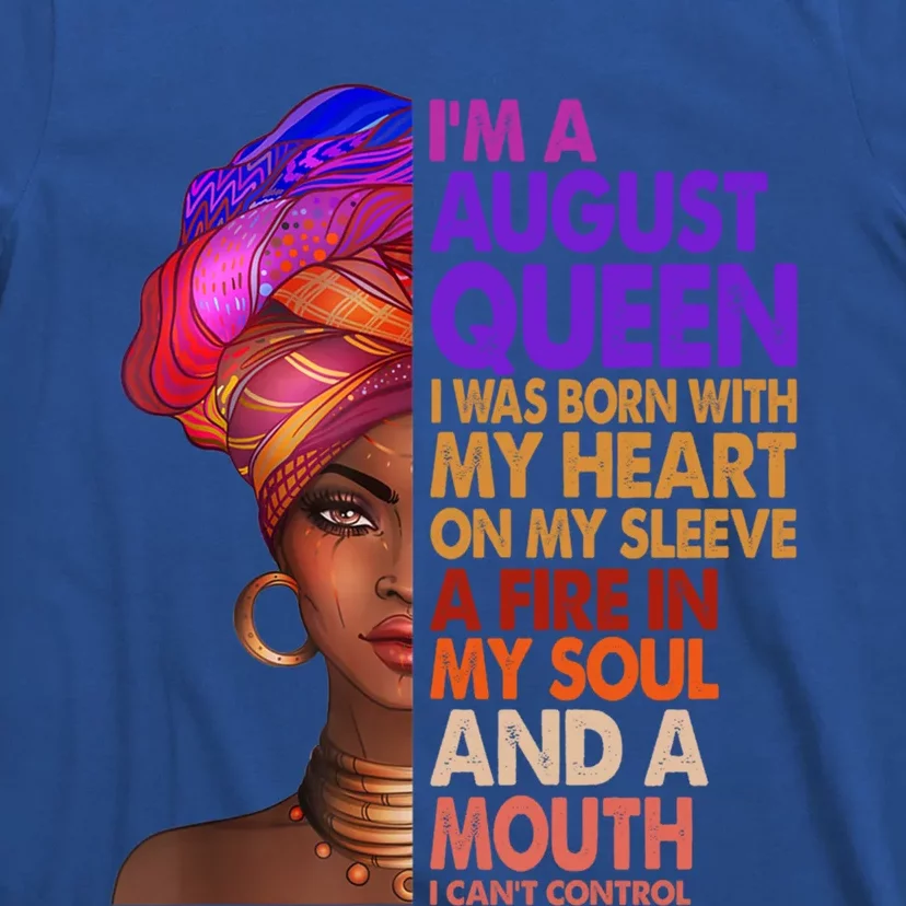 Im A September Black Virgo Libra Queen Birthday Funny Gift T-Shirt