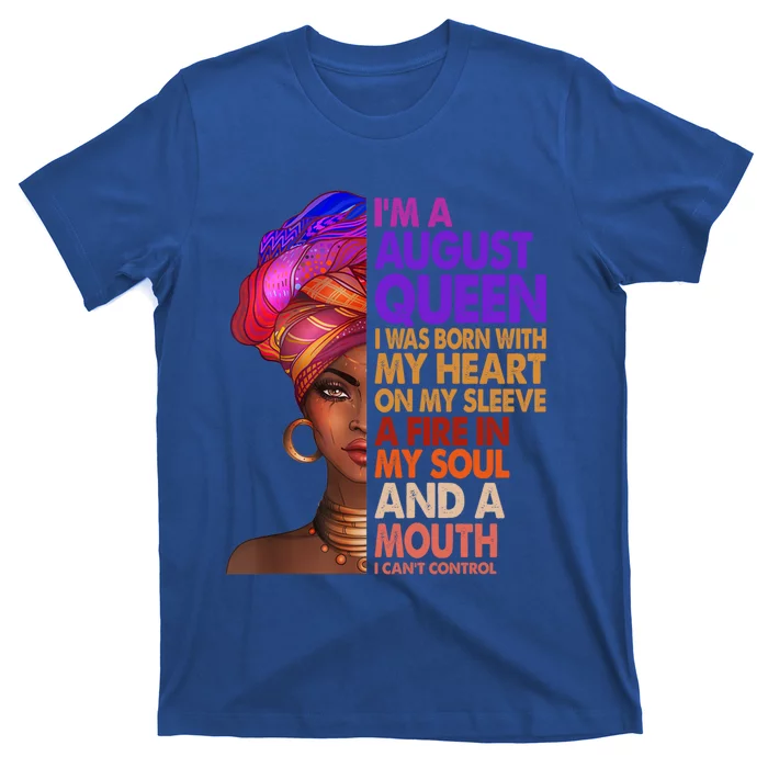 Im A September Black Virgo Libra Queen Birthday Funny Gift T-Shirt