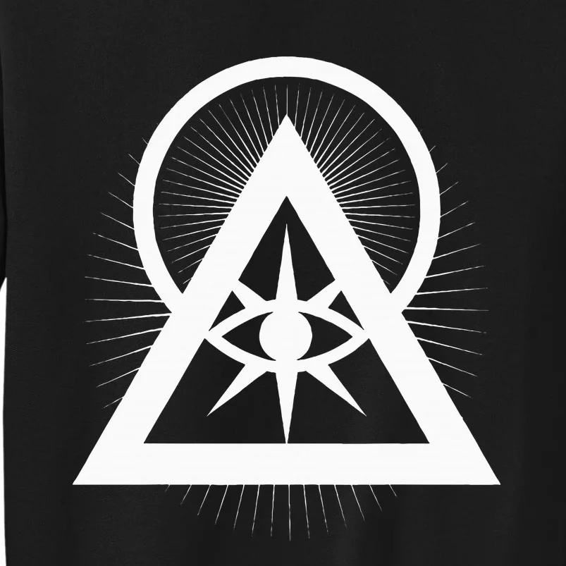 Illuminati All Seeing Eye Logo Tall Sweatshirt