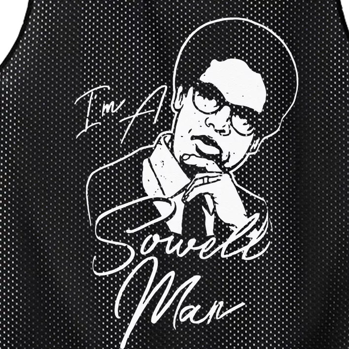 I'm A Sowell Man Thomas African American Economist Mesh Reversible Basketball Jersey Tank